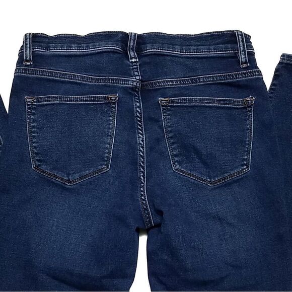 J. Crew Trademark Toothpick Dark Wash Jeans 27T - Picture 6 of 8